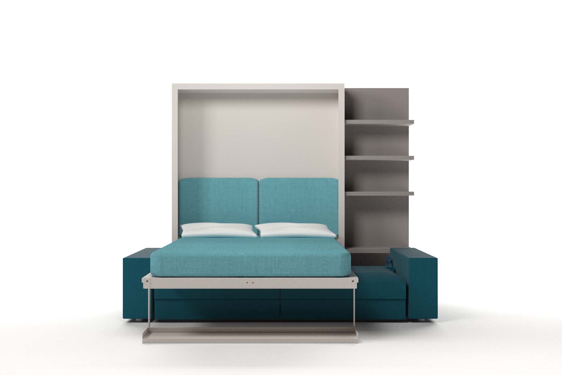 Opklapbed 2P Tango met bank BedHabits 5